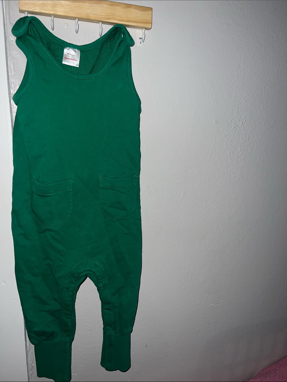 Hanna Andersson Green Overalls - Size 3T